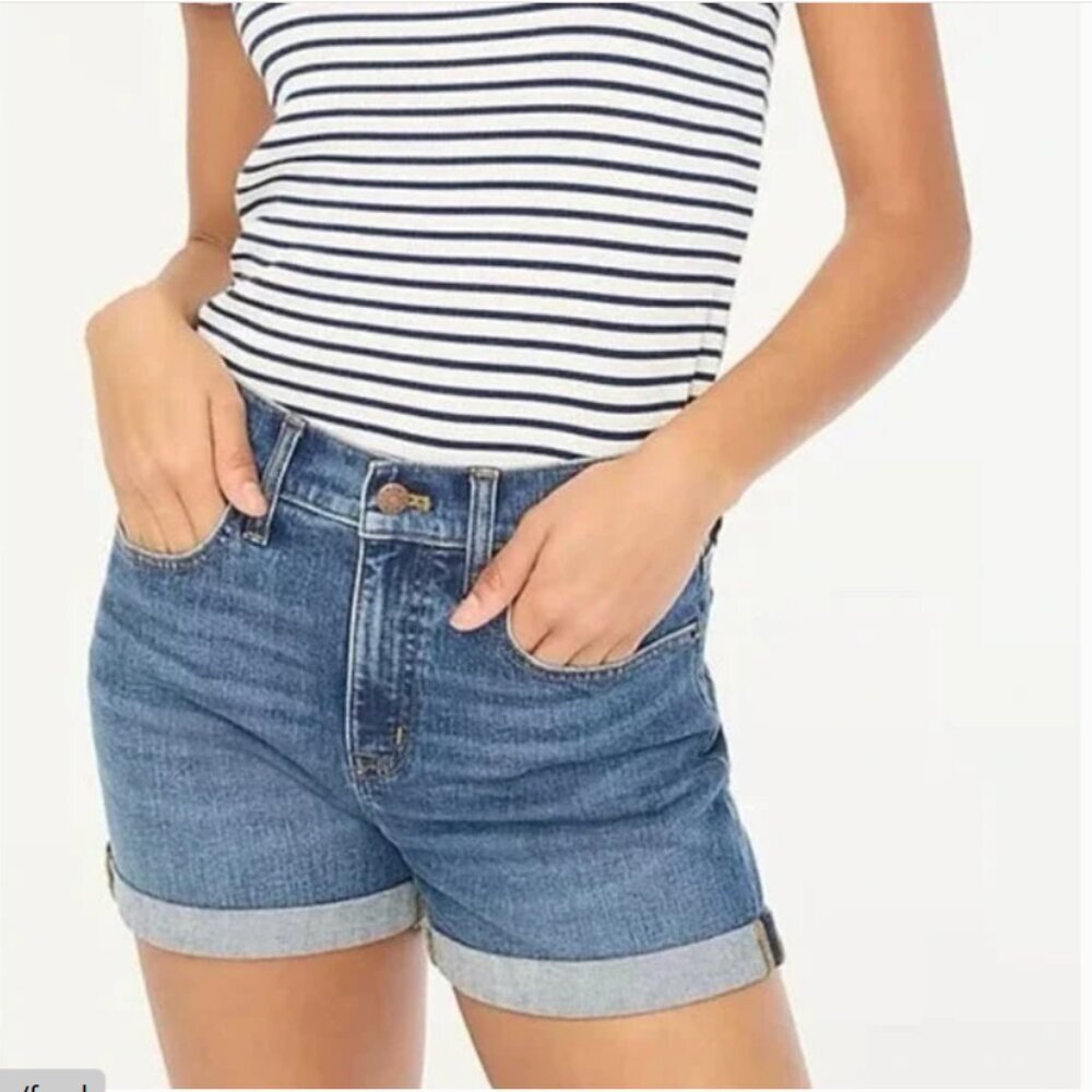 J. Crew Factory Classic Denim Shorts Size 26